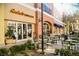 View of Rachael's Kitchen, a local restaurant, with outside seating and awnings at 2201 Ramsgate Dr # 327, Henderson, NV 89074