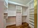 Well-organized walk-in closet with shelving and drawers for ample storage at 2343 Scotch Lake St, Las Vegas, NV 89134