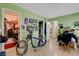 Bright bedroom with an open closet and tiled flooring at 3823 S Maryland Pkwy # P1, Las Vegas, NV 89119