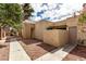 Inviting home featuring desert landscaping, a walkway, and a neutral color palette at 4213 Essex Green Ct, Las Vegas, NV 89110