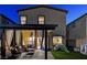 Spacious backyard featuring a covered patio and a play area, perfect for outdoor enjoyment at 5236 Sunstone Mesa Dr, Las Vegas, NV 89166