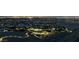 A panoramic view of the city lights at night at 5236 Sunstone Mesa Dr, Las Vegas, NV 89166