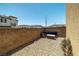 Private backyard offers a peaceful retreat with comfortable seating and beautiful surroundings at 5695 Merced St, Las Vegas, NV 89148