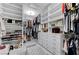 Spacious walk-in closet with custom shelving, drawers, and ample storage space for clothing and accessories at 6971 Moaning Cavern St, Las Vegas, NV 89131