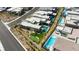 Modern home showcasing a pristine putting green and pool, surrounded by desert landscaping and upscale neighborhood amenities at 787 Keyland St, Las Vegas, NV 89138