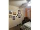 Cozy bedroom featuring neutral walls, modern ceiling fan, and ample natural light at 8913 Cambridge Glen Ct, Las Vegas, NV 89149