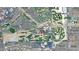 Aerial view of the property's location near the golf course and nearby amenities at 9125 Las Manaitas Ave # 302, Las Vegas, NV 89144