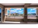 Spacious balcony providing beautiful views of the golf course and surrounding landscape at 9125 Las Manaitas Ave # 302, Las Vegas, NV 89144