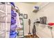 Organized storage space with shelving, cleaning supplies, and ample room for essentials at 10109 Jacob Pl # 203, Las Vegas, NV 89144