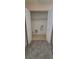 Spacious closet features built-in shelving and ample storage space for home essentials at 10230 Viterbo St, Las Vegas, NV 89183