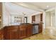 A spacious kitchen with stainless steel appliances and granite countertops at 11177 Twilight Times Ct, Las Vegas, NV 89135