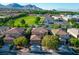 Beautiful home near school in a Gathering-friendly community, with lush landscaping and mountain views at 11340 Espadrille Ct, Las Vegas, NV 89138