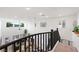Open foyer overlooks the living area with high ceilings and plenty of natural light at 11340 Espadrille Ct, Las Vegas, NV 89138