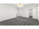Bedroom with neutral walls, plush carpeting, ceiling fan, and entry into closet space at 11755 Garland Grove Ln, Las Vegas, NV 89183
