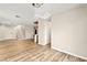 Spacious living room with modern chandelier and staircase at 1200 Dream Bridge Dr, Las Vegas, NV 89144