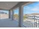 Spacious balcony boasting a view of the surrounding community and a parking lot at 1323 Cerulean Ave, Henderson, NV 89002