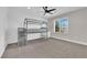 Bright bedroom featuring a unique loft bed and a window bringing in natural light at 1972 Alcova Ridge Dr, Las Vegas, NV 89135