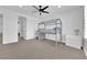 Bright bedroom with a loft bed setup and a ceiling fan at 1972 Alcova Ridge Dr, Las Vegas, NV 89135