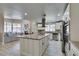 Gourmet kitchen features granite counters, stainless appliances, and a large island, ideal for cooking and entertaining at 2101 Diamond Bar Dr, Las Vegas, NV 89117
