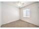Bedroom featuring neutral walls, carpet and a window with blinds at 2550 Evening Twilight Ave, Henderson, NV 89044