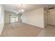 Large living area with a sliding glass door to the backyard at 2550 Evening Twilight Ave, Henderson, NV 89044