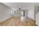 Spacious living room with laminated floors, lots of natural light and backyard access at 2628 Ferrara St, Henderson, NV 89044