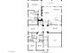 Detailed floorplan showcasing the layout of this open-concept home at 3155 Dalmazia Ave, Henderson, NV 89044