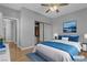 Comfortable bedroom featuring a bed, wardrobe, and neutral walls creating a peaceful retreat at 4227 Pacifico Ln, Las Vegas, NV 89135