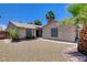 Well-maintained single-story home with low-maintenance desert front yard at 4533 Diamond Head Dr, Las Vegas, NV 89110