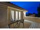 Charming outdoor patio perfect for intimate gatherings and relaxation at 5125 Turnberry Ln, Las Vegas, NV 89113