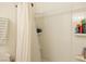 Bathroom with a shower and curtain at 5400 Tassara Way # 106, Las Vegas, NV 89108