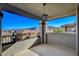 Private balcony with views of the community at 5434 Fawn Chase Way, Las Vegas, NV 89135