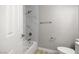 Bright bathroom featuring updated shower and fixtures at 5817 Glen Eagles Ln, Las Vegas, NV 89108