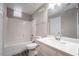 Bathroom with a combined shower and tub at 5855 Valley Dr # 2161, North Las Vegas, NV 89031