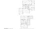 Complete floor plans showing the layout of both floors, including bedrooms, living spaces, and garage at 6999 Stone Meadows Ave, Las Vegas, NV 89142