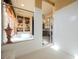 Bright bathroom with a soaking tub, separate shower, and decorations at 7947 Lookout Rock Cir, Las Vegas, NV 89129