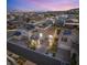 Stunning aerial view of neighborhood homes, showcasing the community and mountain views at 812 Stannard Ct, Henderson, NV 89052