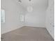 Bedroom featuring plantation shutters and a decorative light fixture at 8130 Cassian Ct, Las Vegas, NV 89129