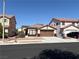 Charming single-story home featuring a well-maintained front yard, two-car garage, and inviting curb appeal at 8237 Cline Mountain St, Las Vegas, NV 89131