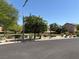 Scenic park with mature trees and manicured shrubs, providing a peaceful community green space at 8237 Cline Mountain St, Las Vegas, NV 89131