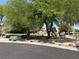 Scenic community park boasts lush green lawns, mature shade trees, and inviting walking paths at 8237 Cline Mountain St, Las Vegas, NV 89131