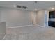 Large bonus room with neutral carpeting, recessed lights, and an open layout at 9239 Albus Hills Ave, Las Vegas, NV 89143