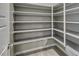 Walk-in pantry featuring ample shelving for organized storage at 9239 Albus Hills Ave, Las Vegas, NV 89143