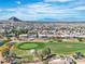 Wonderful community with Palm Valley Golf Course, mountain views and lush landscaping at 9513 Villa Ridge Dr, Las Vegas, NV 89134