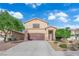 Charming two-story home featuring a well-maintained yard with a two car garage and desert landscaping at , North Las Vegas, NV 89031