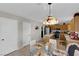 Bright kitchen featuring modern appliances, ample cabinet space, and a stylish lighting fixture at , North Las Vegas, NV 89031