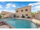 Backyard pool with patio area, perfect for outdoor entertaining at , North Las Vegas, NV 89031