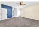 The bedroom has carpet and is unstaged at 1088 Casady Hollow Ave, Henderson, NV 89012