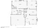 Floor plan showcasing the layout of the first floor with labelled rooms including the Gathering room, kitchen and garage at 11158 Antonine Wall Ct, Las Vegas, NV 89141