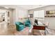 Bright office space with natural light, modern furnishings, and a comfortable, neutral color palette at 11398 Belmont Lake Dr # 104, Las Vegas, NV 89135